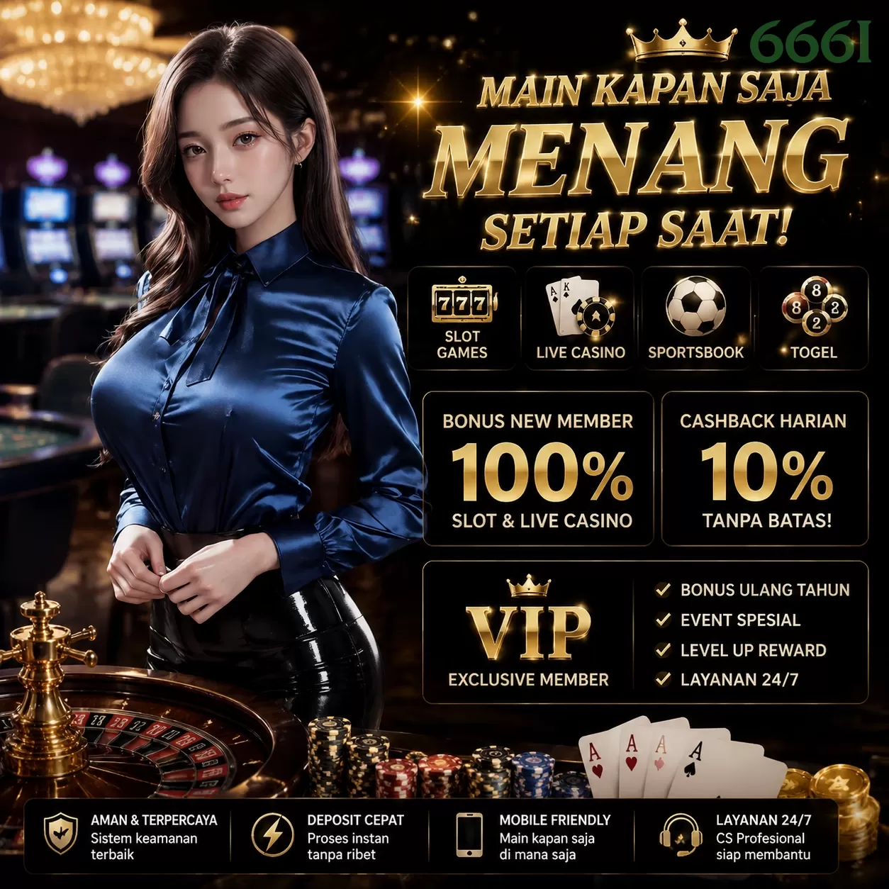 Sistem Keamanan dan Privasi di 666i